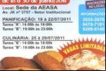 ARIQUEMES: Curso de Panificação