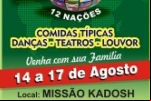 7ª Festa das Nações do Ministério Internacional Kadosh acontecerá nos dias 14 à 17 de agosto