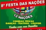 Participe da 8ª Festa das Nações de 13 à 16 de agosto na Missão Kadoshi