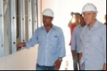 Governador visita obra do Centro de Diálise e marca inauguração para o mês de março