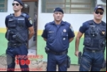 BOM FUTURO: Homem é detido ando em frente ao quartel de policia com arma de fogo 
