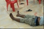 CACAULÂNDIA: Betão é executado com 4 tiros em bar – Obs: Imagens de alto impacto
