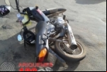 ARIQUEMES: Criança fica ferida em acidente entre duas motos na Avenida Canaã