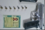 JI PARANÁ: PRF prende jovem de Ariquemes com pistola calibre .38