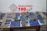 ARIQUEMES: POLÍCIA MILITAR APREENDE 18 QUILOS DE SUBSTÂNCIA ENTORPECENTE