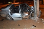 ARIQUEMES: Menor na direção causa grave acidente com vítima presa a ferragens na Avenida Jamari
