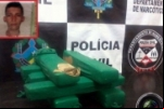 Adolescente é apreendida quando ia entregar droga para suposto traficante; ele foi preso com 10kg de maconha