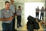 PM recebe equipamentos de proteção individual
