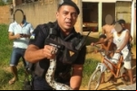 Jaru – Cobra com mais de dois metros invade residência e é capturada pela PM