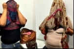 Dupla é presa com droga escondida na cintura no aeroporto de Fortaleza – Infratoras são de Rondônia