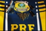 PRF prende mulher em flagrante por porte de arma de fogo