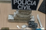 Polícia civil fecha boca de fumo e prende Ex–candidato a vereador com 1 kg de droga na cueca em Ji–Paraná