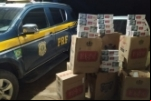 Em Porto Velho PRF apreende 5 mil maços de cigarro contrabandeados