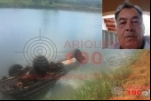 CACAULÂNDIA: Idoso vem a óbito após sofrer mal súbito e cair com caminhonete em represa na Linha C–10