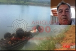 CACAULÂNDIA: Idoso vem a óbito após sofrer mal súbito e cair com caminhonete em represa na Linha C–10