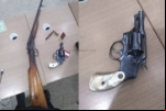 VALE DO ANARI: PAI E DOIS FILHOS SÃO PRESOS POR TENTATIVA DE HOMICÍDIO, AMEAÇAS E POSSE ILEGAL DE ARMA DE FOGO