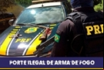 Em Porto Velho/RO, PRF apreende duas armas de fogo