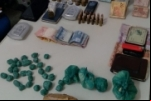 Polícia Militar e Polícia Civil fecham ponto de vendas de entorpecente em Rolim de Moura