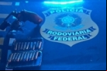 Em Porto Velho/RO, PRF apreende arma de fogo e diversas munições