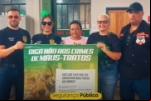 PORTO VELHO: A DERCCMA da Polícia Civil de Rondônia participou da Mega Ação e Feira de Adoção de Animais na Escola 4 de Janeiro