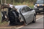 Grávida de 9 meses e mãe morrem em grave acidente no Mato Grosso