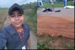  Funcionário do frigorífico morre após colidir moto com carreta em Vilhena