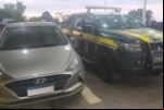 Em Pimenta Bueno/RO, PRF recupera carro que havia sido roubado no RJ