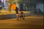 'NÃO FOI ELE': Mulher espancada em praça diz que apanhou de outra pessoa e não do marido
