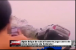 Ji–Paraná: Após briga de casal homem joga carro de cima do morro da Embratel – Vídeo