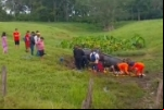 Grave acidente deixa duas pessoas feridas na Linha 603 entre Jaru e Theobroma