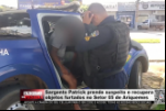 Sargento Patrick prende suspeito e recupera objetos furtados no Setor 05 de Ariquemes – Vídeo