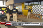 Elementos são presos com quase meia tonelada de drogas na BR–364 em Cacoal – Vídeo