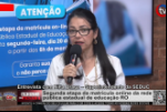 Entrevista com Nilta Braga – Superintendente da SEDUC: Segunda etapa da Matrícula Online da Rede Pública Estadual de Educação – RO – Vídeo