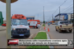 Motociclista sofre traumatismo craniano após ser fechado por veículo em Ariquemes – Vídeo