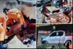 Colisão entre três veículos mobiliza Corpo de Bombeiros e Polícia Militar em Pimenta Bueno
