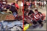 Motociclista sofre fratura exposta após bater na traseira de caminhonete em Ariquemes – Vídeo
