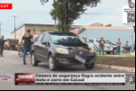 Câmera de segurança flagra acidente entre moto e carro em Cacoal – Vídeo