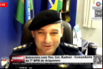 Entrevista com Ten. Cel. Rudinei – Comandante do 7º BPM de Ariquemes – Vídeo