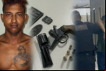 PRESO NO CAI N'ÁGUA: Criminoso do PCC foragido do 603 confessa que é matador de rivais em Porto Velho
