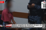 Mulher suspeita de distribuir drogas via delivery é presa em Ji–Paraná – Vídeo
