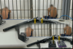 PORTO MADERO: Apenados são presos em condomínio quando iam vender arma de fogo em Porto Velho