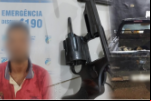 BANDO DA COURIER: PM age rápido e prende acusado de roubos em residências em Porto Velho