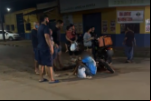Atropelamento grave deixa ciclista e motociclista feridos em Porto Velho
