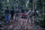 PF combate crimes ambientais em Terra Indígena na região oeste de Rondônia