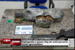 Investigação sobre furto termina com 4 presos: Espingarda e quase 3kg de entorpecente foram apreendidos – Video