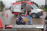 SAMU socorre duas vítimas após colisão entre bicicleta e motoneta na Av. Capitão Silvio em Ariquemes – LIVE: ESTAMOS NO AR! PROGRAMA BRONCA DA PESADA