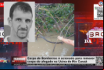 Corpo de Bombeiros é acionado para remover corpo de afogado na Usina do Rio Canaã – Vídeo