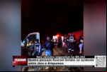 Seis veículos engavetam na BR–364 – Quatro pessoas ficaram feridas no acidente entre Jaru e Ariquemes – Vídeo