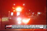Motociclista é socorrido pelo SAMU após colidir em traseira de veículo estacionado na Av. Candeias em Ariquemes – Vídeo