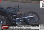 Invadiu a preferencial – Automóvel trafegava pela Anísio Serrão em Cacoal; apenas danos materiais – Vídeo